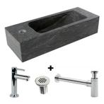 Fontein hardsteen Saniflex Slim links, Doe-het-zelf en Verbouw, Sanitair, Verzenden, Nieuw