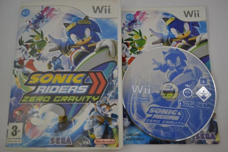 Sonic Riders - Zero Gravity (Wii FAH), Spelcomputers en Games, Games | Nintendo Wii, Zo goed als nieuw, Verzenden
