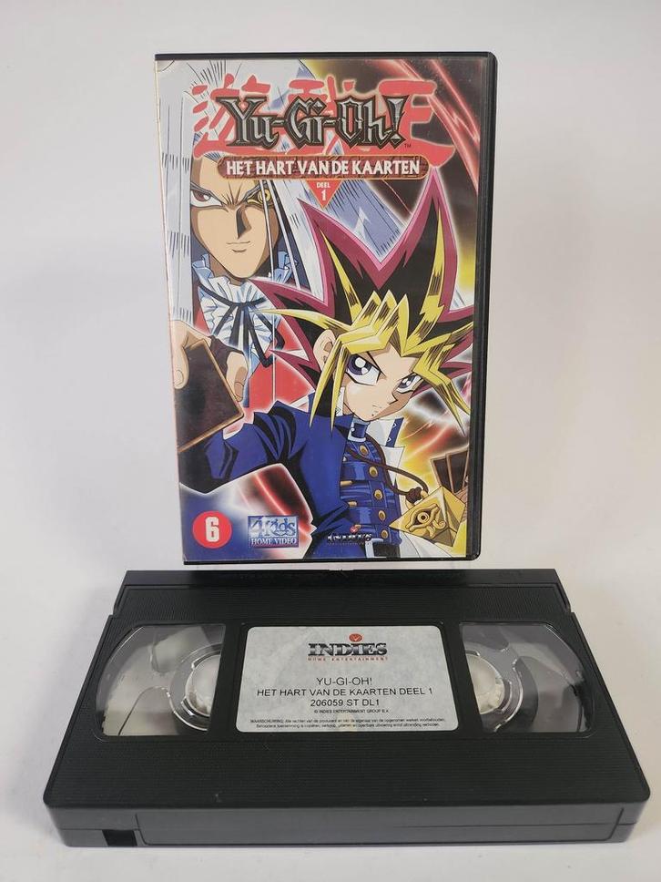 Yu-Gi-Oh: het Hart van de Kaarten Deel 1 VHS Kids, Cd's en Dvd's, VHS | Kinderen en Jeugd, Ophalen of Verzenden