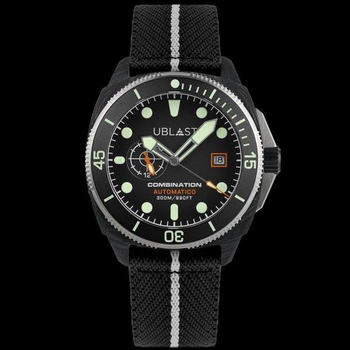 Ublast - Combination - Carbon & Titanium - UBCO42NBK - Nato, Sieraden, Tassen en Uiterlijk, Horloges | Heren