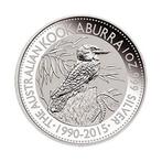 Kookaburra 1 oz 2015 (500.000 oplage), Zilver, Losse munt, Verzenden