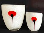 Minimalist design , Coquelicots _ bloempotten - Vaas (2) -