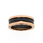 18 Krt. Rosé gouden ring; B.zero1 | BVLGARI (mannen ring), Sieraden, Tassen en Uiterlijk, Ringen, Gebruikt, Overige kleuren, 20 of groter