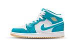 Jordan 1 Mid Aquatone GS - maat 40 (Sneakers, Schoenen), Kleding | Dames, Schoenen, Verzenden, Nieuw, Sneakers of Gympen, ["Jordan","Air Jordan"]