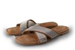 Lazamani Slippers in maat 40 Zilver | 10% extra korting, Kleding | Dames, Schoenen, Slippers, Overige kleuren, Verzenden, Lazamani