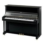 Yamaha U1 Q PE messing piano (zwart hoogglans), Nieuw