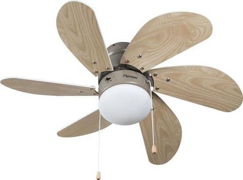 Bestron Plafondventilator met verlichting, 3 snelheden &amp;, Hobby en Vrije tijd, Overige Hobby en Vrije tijd, Zo goed als nieuw