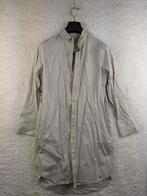 Beige long sleeve shirt dress, Verzenden, Nieuw
