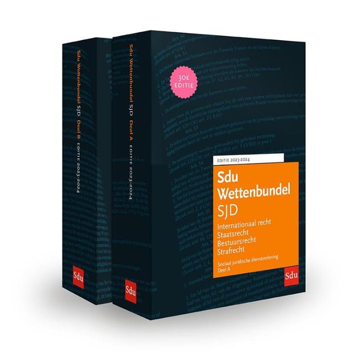 Sdu Wettenbundel Sociale Juridische Dienstverl 9789012409094, Boeken, Studieboeken en Cursussen, Zo goed als nieuw, Verzenden