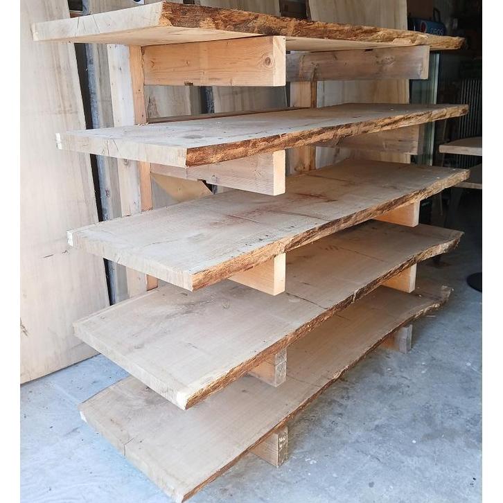 Boomstamplanken, Tafelbladen, Schaaldelen Eik 80x230/6 cm, Doe-het-zelf en Verbouw, Hout en Planken, Eiken, 200 tot 250 cm, 50 mm of meer