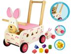 Im Toy Loopwagen Konijn - Met vormenstoof en rubberen wielen, Verzenden, Zo goed als nieuw
