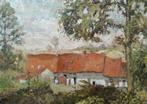 Belgische school (XX) - Landschap met Hoeve
