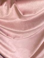 san leucio - luxe roze zijdefluweel met micro swarovski -