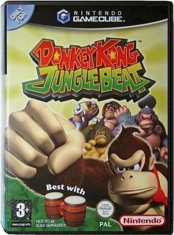 Donkey Kong Jungle Beat (Gamecube Games) (Nintendo Gamecube), Spelcomputers en Games, Games | Nintendo GameCube, Zo goed als nieuw