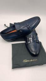 Santoni - Platte schoenen - Maat: EU 44.5, Nieuw