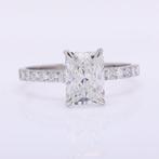 Zonder minimumprijs - Ring Platina - 2.20ct. tw. Diamant, Nieuw