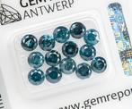 Zonder Minimumprijs - 14 pcs Diamant (Kleurbehandeld) - 5.22, Sieraden, Tassen en Uiterlijk, Edelstenen, Nieuw