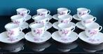 Nymphenburg - Koffieservies (24) - Osier - Porselein, Antiek en Kunst, Antiek | Glas en Kristal