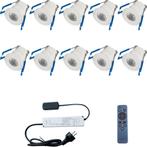 LED Veranda Spot Complete Set - Velvalux - 10 Stuks - 3W -, Huis en Inrichting, Lampen | Spots, Metaal of Aluminium, Nieuw, Ophalen of Verzenden