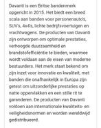 215/70r16 100 H 4 nieuwe banden Davanti, Auto-onderdelen, Ophalen, 215 mm, 16 inch, Nieuw