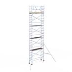 Rolsteiger Basic 75x250 10,2m werkhoogte tegen de gevel, Verzenden, Nieuw, Rolsteiger of Kamersteiger, 5 meter of hoger