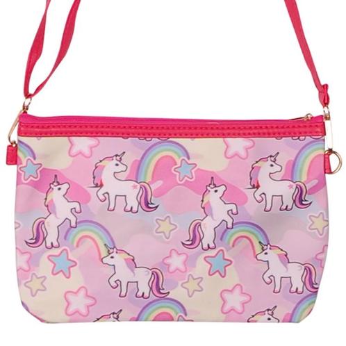 Schoudertasje eenhoorn NIEUW, Sieraden, Tassen en Uiterlijk, Tassen | Schoudertassen, Roze, Nieuw, Ophalen of Verzenden