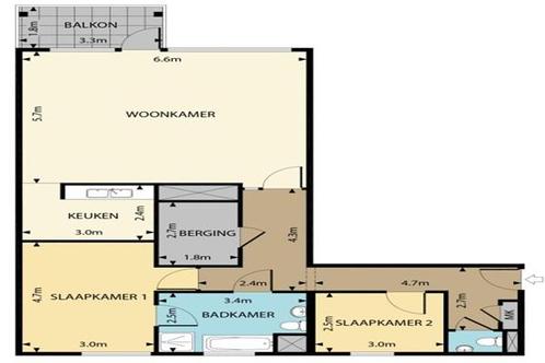 Appartement G.A. van Nispenstraat in Arnhem, Huizen en Kamers, Huizen te huur, Via bemiddelaar, Gelderland, Appartement