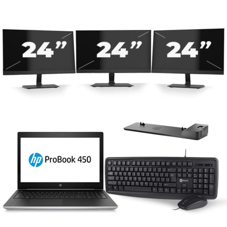 HP ProBook 450 G5 - Intel Core i5-8e Generatie - 15 inch - 8, Computers en Software, Windows Laptops, Nieuw, Verzenden