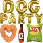 Dog party cadeau- en decoratie set 4-delig, Verzenden, Nieuw