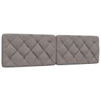 vidaXL Hoofdbordkussen 180 cm stof taupe, Verzenden, Nieuw, Stof