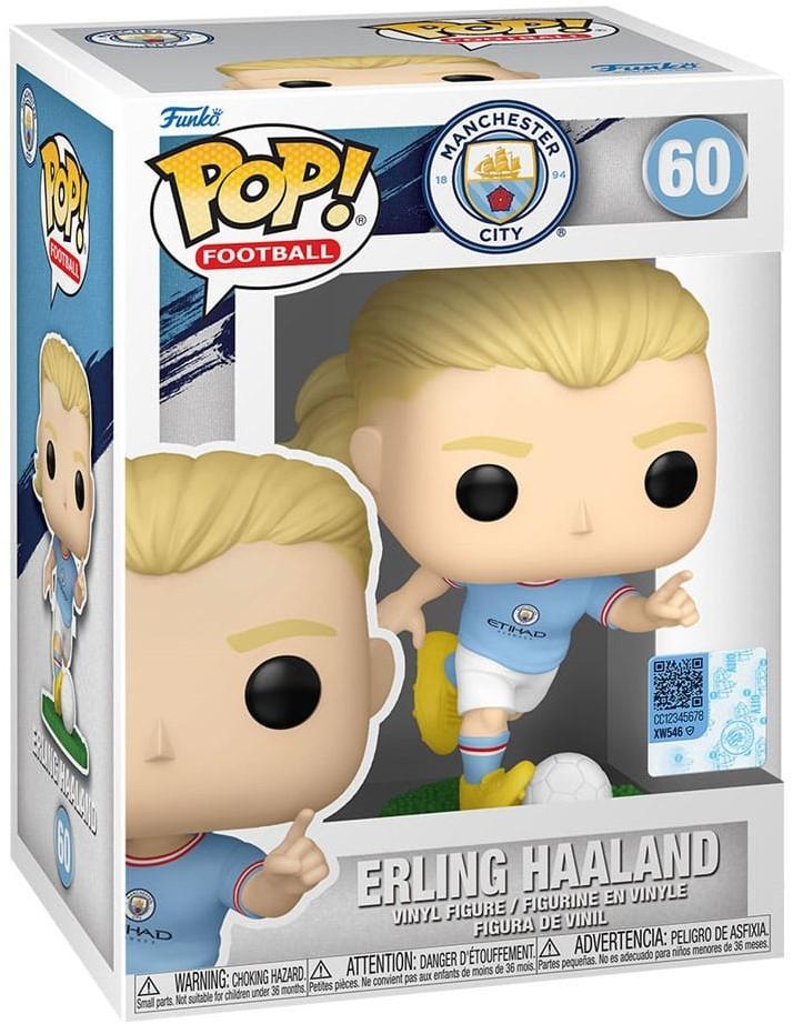 Funko Pop! - Football Manchester City Erling Haaland #60 |, Verzamelen, Poppetjes en Figuurtjes, Nieuw, Verzenden