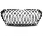 Grill Audi A4 B9 2015-2019 RS4 Look Glans Zwart/Chroom, Ophalen of Verzenden, Nieuw