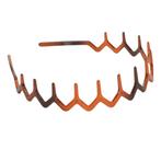 Haarspullen Trendy Zigzag Haarband Bruin, Sieraden, Tassen en Uiterlijk, Uiterlijk | Haarverzorging, Ophalen of Verzenden, Nieuw