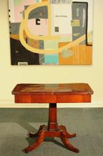 Speeltafel - Mahonie - Victoriaanse Speeltafel