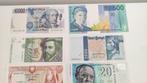Wereld. - 9 Banknotes - Various Dates (Zonder Minimumprijs)