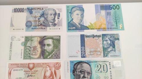 Wereld. - 9 Banknotes - Various Dates (Zonder Minimumprijs), Postzegels en Munten, Munten | Nederland