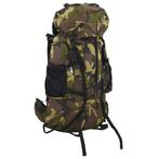 vidaXL Wandelrugzak 60 L camouflage oxford stof groen, Sieraden, Tassen en Uiterlijk, Tassen | Rugtassen, Verzenden, Nieuw