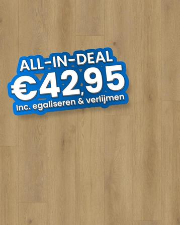 -21% | Actie vloer Plak PVC Plank Naturel eiken - OP = OP! | beschikbaar voor biedingen