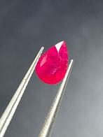 1 pcs Rood Robijn - 0.68 ct - Gemological Institute of, Sieraden, Tassen en Uiterlijk, Edelstenen, Nieuw