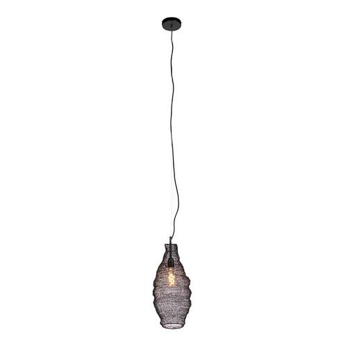 Oosterse hanglamp zwart - Nidum Rombo, Huis en Inrichting, Lampen | Hanglampen, Nieuw, Overige materialen, 75 cm of meer