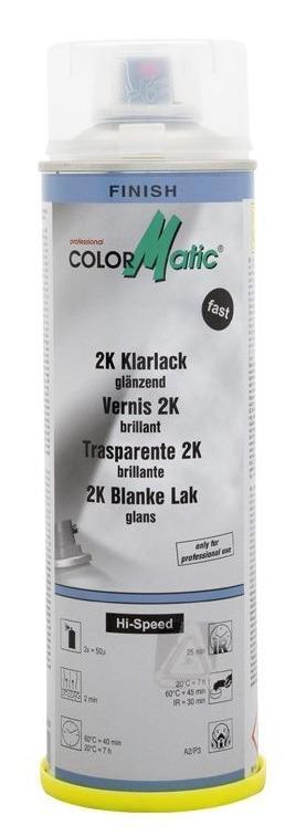 Motip ColorMatic 2K blanke lak spuitbus 400ML, Doe-het-zelf en Verbouw, Overige Doe-het-zelf en Verbouw, Nieuw, Verzenden