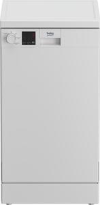 Beko Dvs05c20w  Smalle Vaatwasser 45cm, Witgoed en Apparatuur, Vaatwasmachines, Ophalen of Verzenden, Nieuw, 85 tot 90 cm