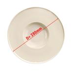 GGM Gastro | (12 stuks) CHEF TASTE OF - Pastabord - Ø 280mm, Verzenden, Nieuw, Effen, Bord(en)