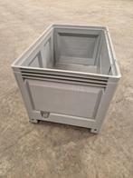 Kunststof palletbox 1200x800x760mm met 1 luik, grijs,, Gebruikt, 100 cm of meer, 60 cm of meer, Overige typen
