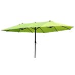 TRUUSK e Parasol, Tuinparasol, Marktparasol, Dubbele Parasol, Tuin en Terras, Parasols, Verzenden, Nieuw