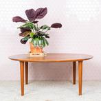 Salontafel | Vintage | Teak |  3235, Ophalen of Verzenden, Zo goed als nieuw, Teakhout, Mid-Century