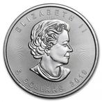 Canadian Maple Leaf 1 oz 2022, Postzegels en Munten, Zilver, Losse munt, Verzenden, Noord-Amerika