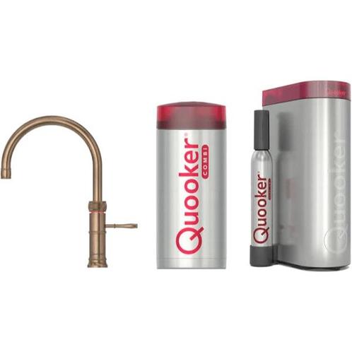 €2676 QUOOKER COMBI+ CLASSIC FUSION ROUND MESSING PATINA +, Huis en Inrichting, Keuken | Keukenbenodigdheden, Ophalen of Verzenden