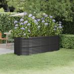 vidaXL Plantenbak 224x80x68 cm gepoedercoat staal, Tuin en Terras, Bloembakken en Plantenbakken, 100 cm of meer, Verzenden, Nieuw