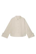 -50% Summum  Summum 2s3147-12119 folded cuff blouse  maat 38, Verzenden, Nieuw, Wit